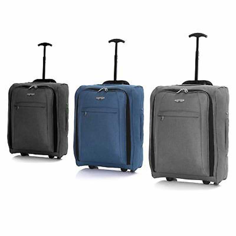 Cabin Luggage JBTB05 Grey Borderline Travel Bag