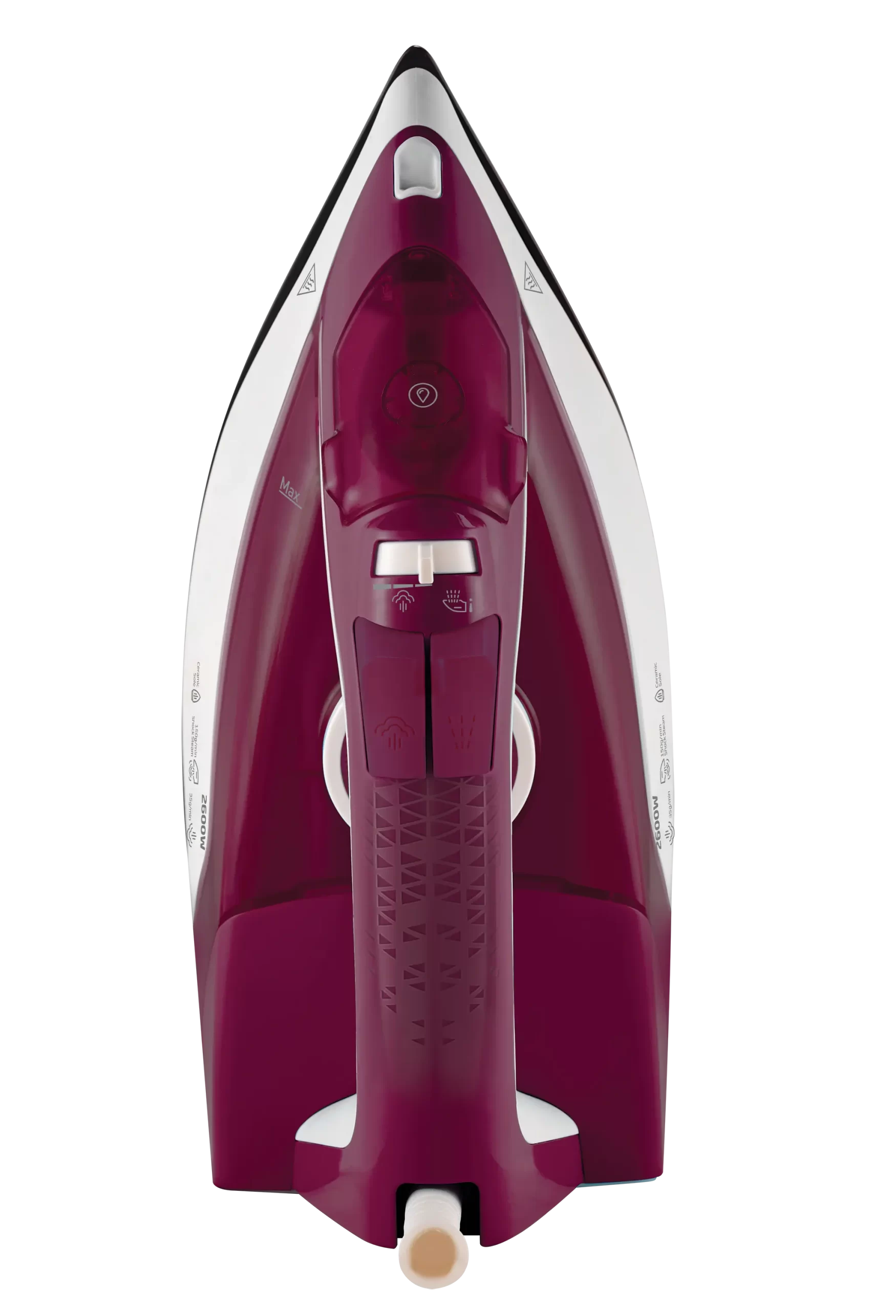 Beko Steam Iron, Ceramic Soleplate, SIM3126R