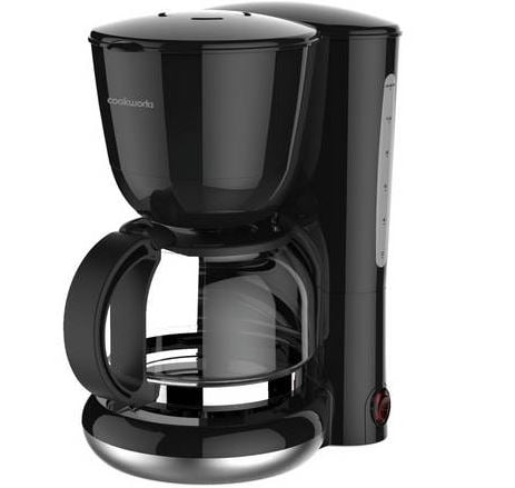Cookworks Coffee Maker, 1.25 Litres