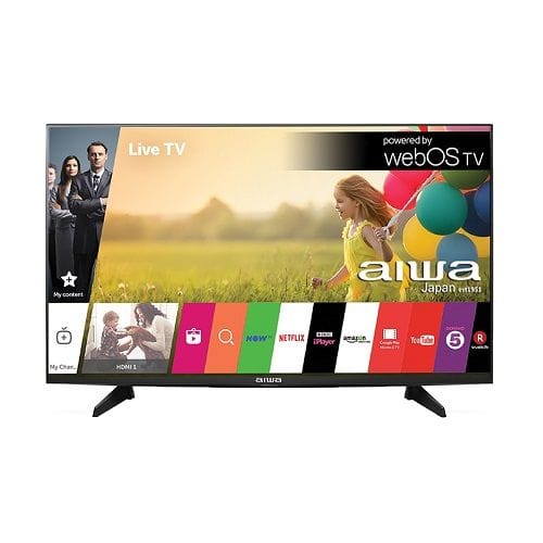 Aiwa 40-inch Full HD Smart LED TV; Built-in Free to Air Decoder, WiFi, WebOS
