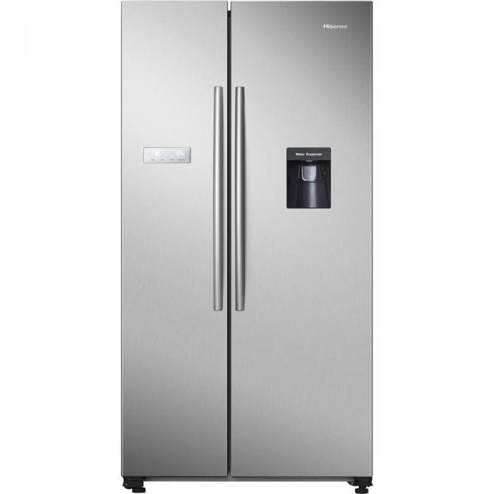Hisense 740 Liter Side-by-Side Refrigerator with Water Dispenser, RC-74WS4SIB