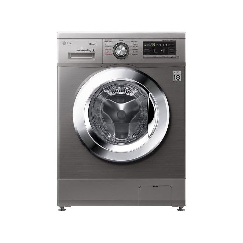 LG 9kg/5kg Front Load Washer/Dryer, Inverter DD, Steam™, 6motion DD, FH4G6VDGG6