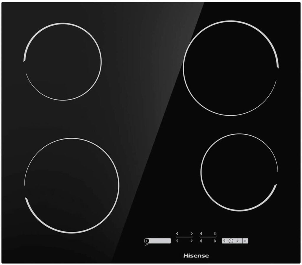 Hisense E6431C 60cm Built-in Electric Ceramic Hob with Touch Control