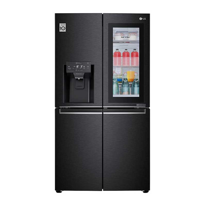 LG GC-X22FTQKL | 570(L) | Side by Side Refrigerator | Inverter Linear Compressor | InstaView Door-in-Door™ | SmartThinQ™