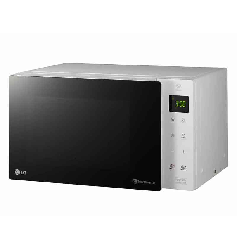 LG Microwave Oven & Grill, LG Neo Chef Technology, 25 Litre Capacity, Smart Inverter, EasyClean™, White, MH6535GISW