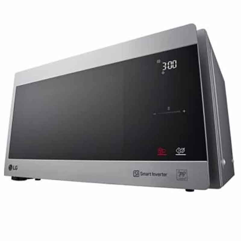 LG NeoChef Solo Microwave, 42L, Smart Inverter, Even Heating, Even Defrosting, Stainless Steel, MS4295CIS