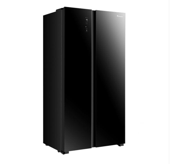 Hisense 560 Litre Side-By-Side Door Fridge, RC-56WS4S2 (Black)
