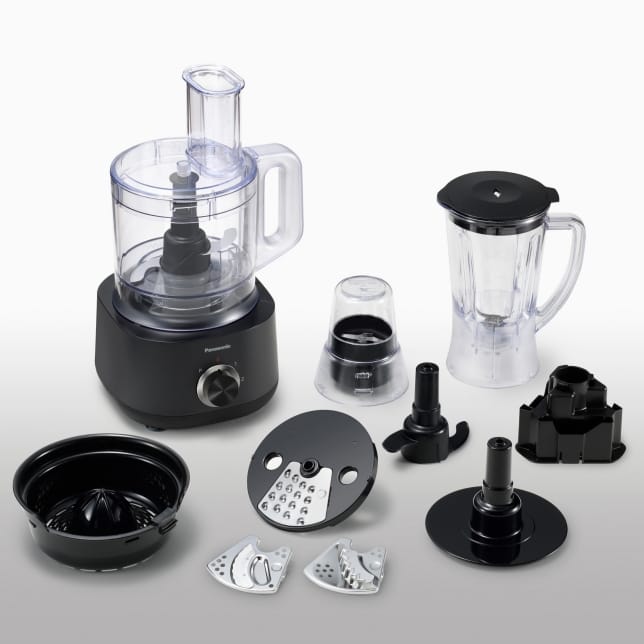 Panasonic MKF510 9-in-1 Food Processor with 9 Accessories for 25 Functions, 800 Watts