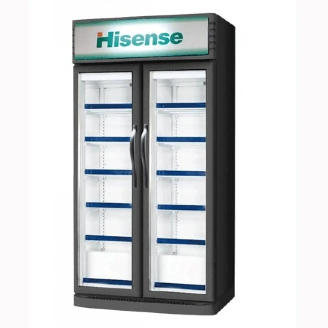 Hisense 2-Door 990 Litre Beverage Showcase Chiller, FL-99WC