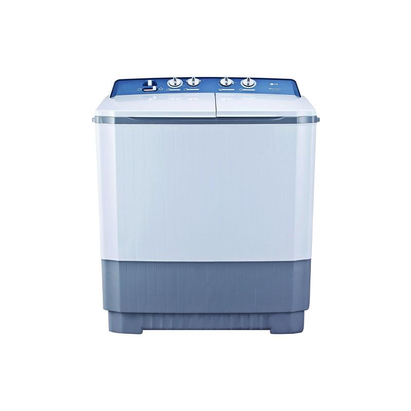 LG 8KG Twin Tub (Top Load Semi Automatic) Washer, Roller Jet, 3 Wash Programs, Wind Jet Dry, P961RONL