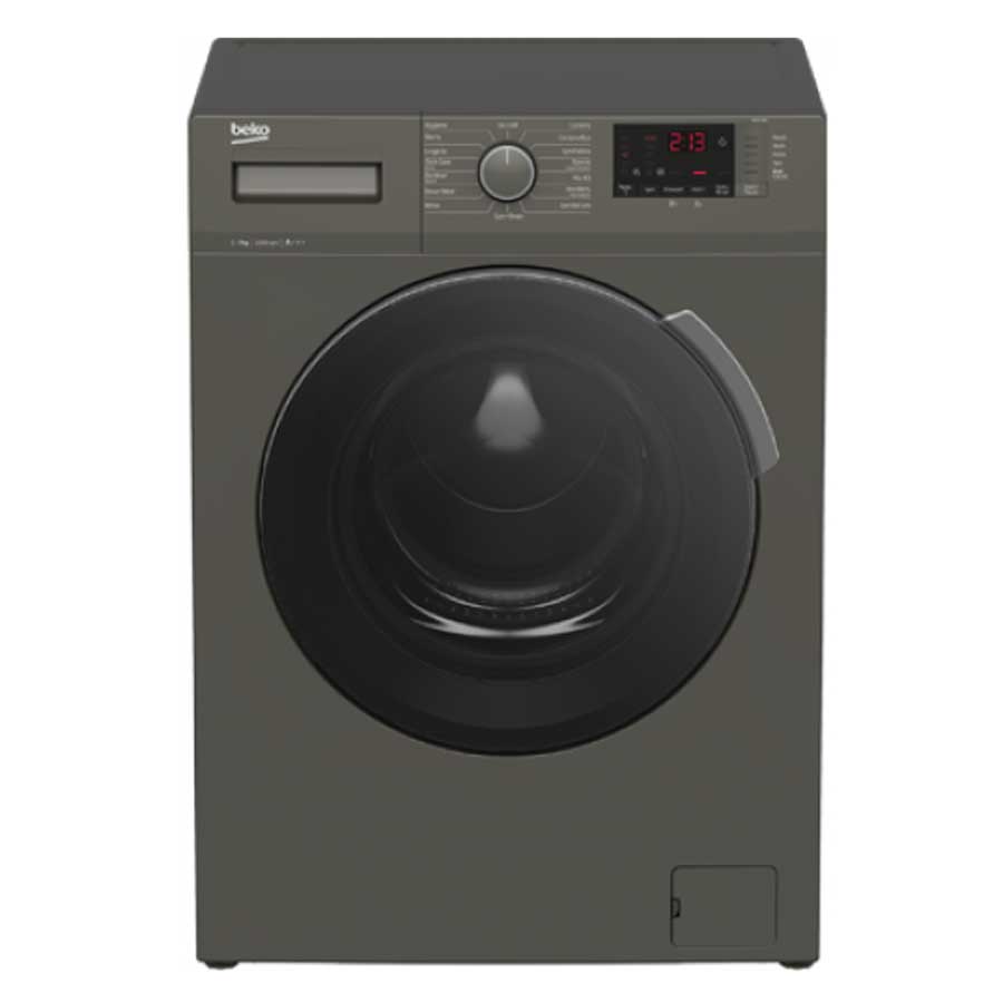 Beko 7kg Front Load Washing Machine, BAW385 UK; A+++, 1200 RPM, Daily Express Program, ProSmart Inverter Motor, Manhattan Grey