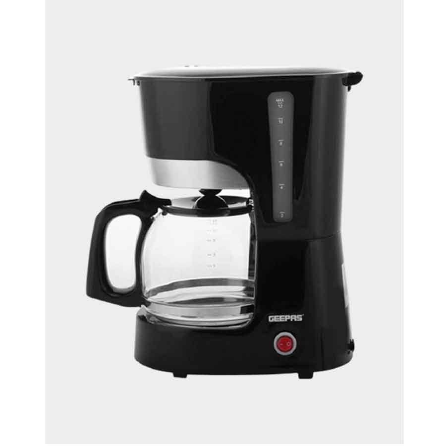 Geepas Coffee Maker, 1.5 Litre, 1000W, GCM6103
