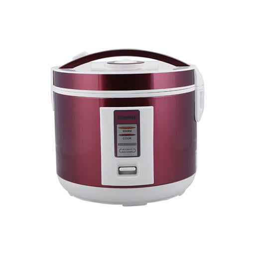 Geepas 1.5 Litre Rice Cooker with Steamer, 500W, GRC4328