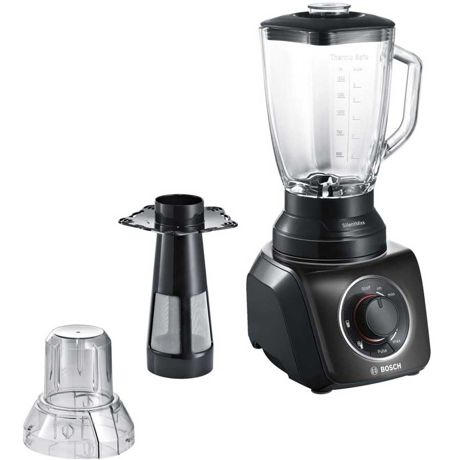 Bosch SilentMixx Blender, 1.5 Litre, 700 Watt, MMB43G3BGB