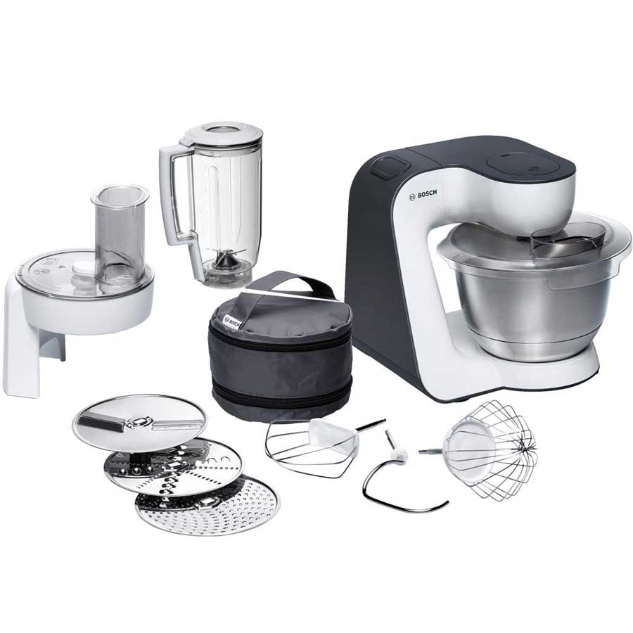 Bosch Styline Kitchen Machine Food Mixer, 700 Watt, MUM52120GB