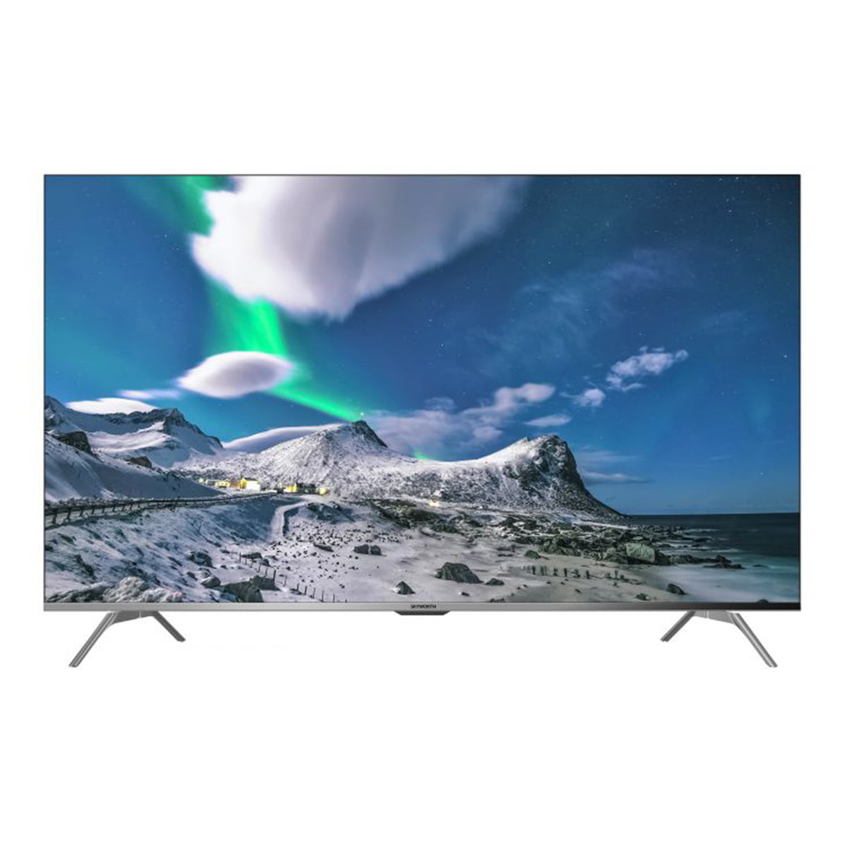 Skyworth 55-inch 4K UHD Android Smart LED TV, SUC9300; Android TV w/ Built-in Chromecast, HDR, Bluetooth, HDMI, USB, Dolby Atmos