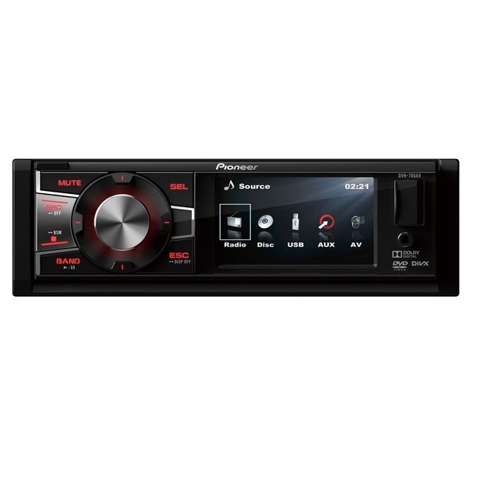 Pioneer DVD AV Receiver with AM/FM and Aux-In | DVH-785AV