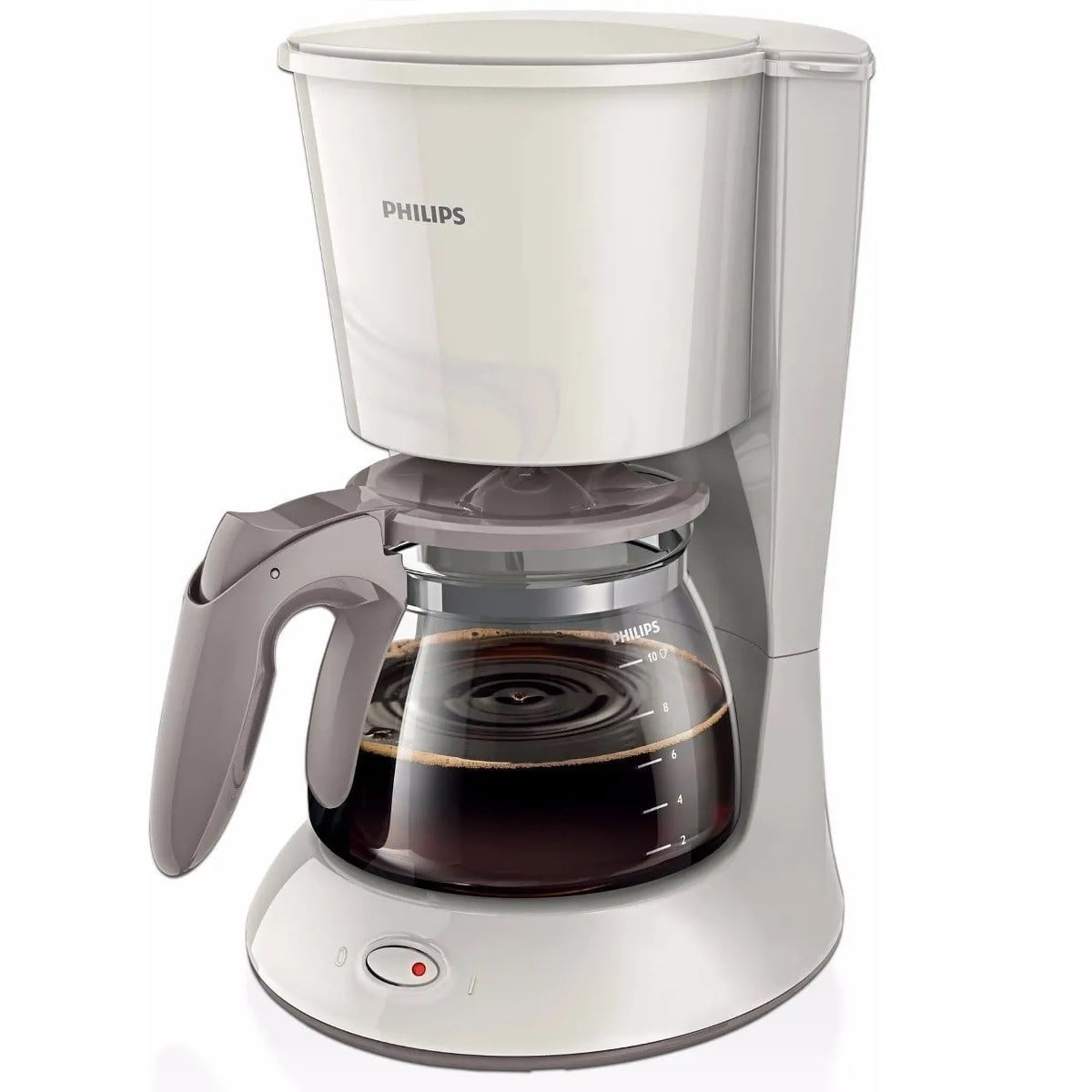 Philips Daily Collection Drip Coffee Maker, 1.2 Litre, 1000W w/ Glass Jar | HD7447/00