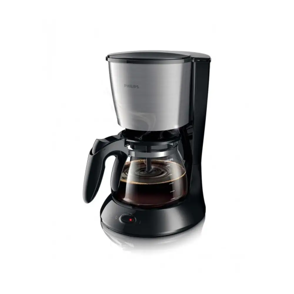 Philips Daily Collection Coffee maker, 1.2 Litre, 1000W, Glass + Metal | HD7457