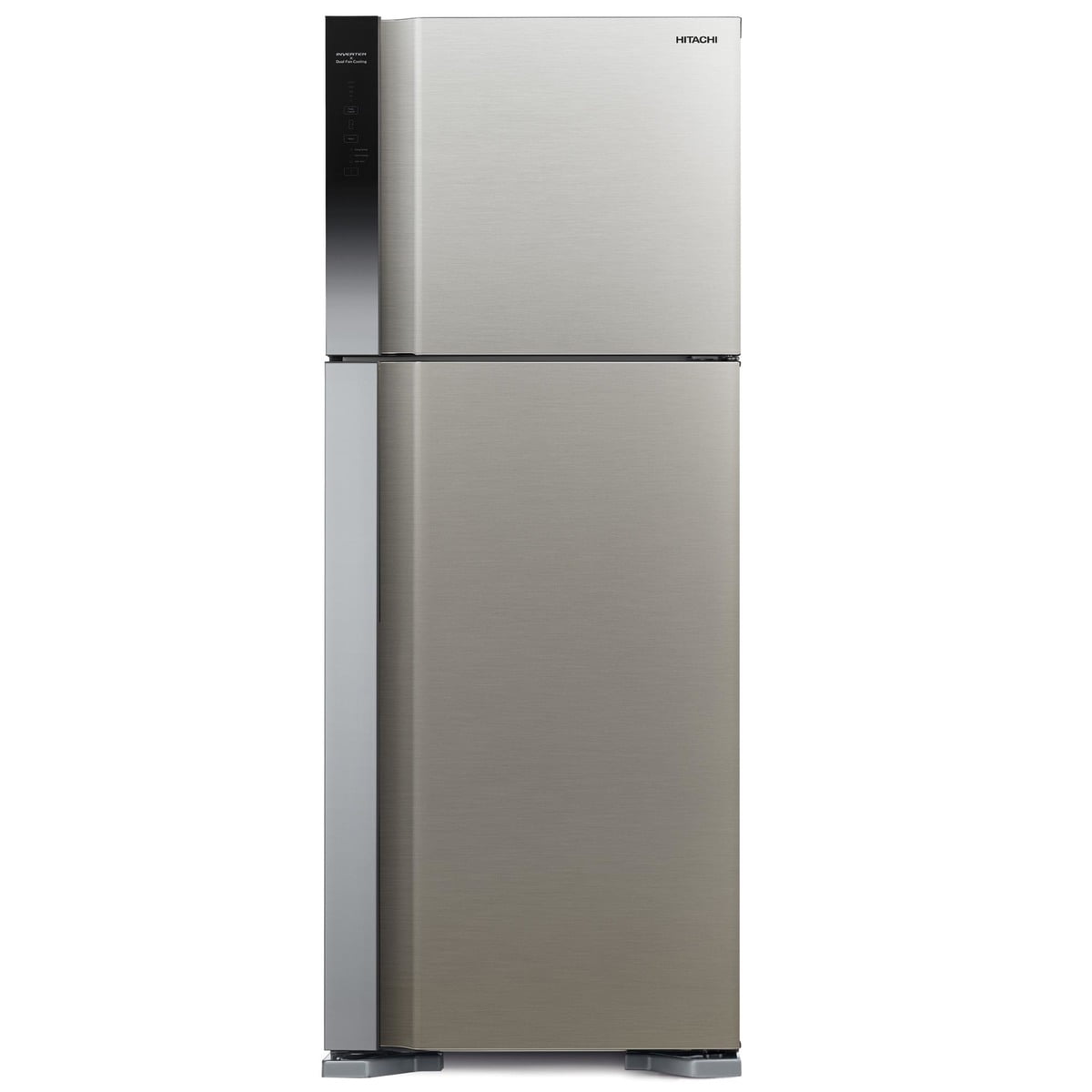 Hitachi 600Ltrs 2-Door Refrigerator w/ Inverter Compressor (Brilliant Silver) | RV750PUN7BSL