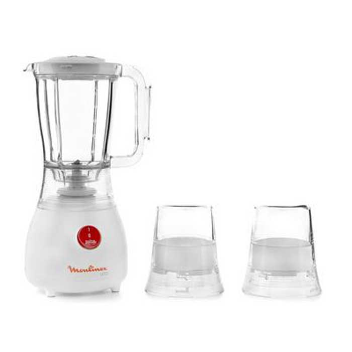 Moulinex Juice Blender w/ 2 Mills, 1.25Litre, 350 Watts | LM2221BA