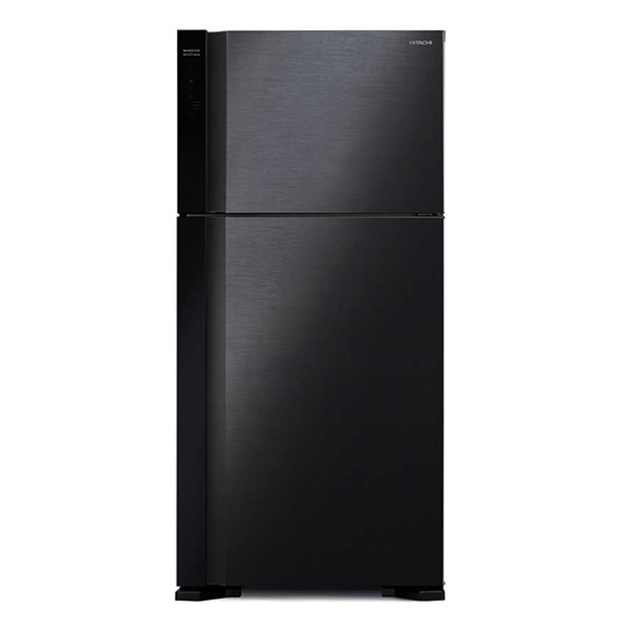Hitachi 600Ltrs 2-Door Refrigerator w/ Inverter Compressor (Brilliant Black) | RV750PUN7KBBK