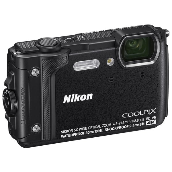 Nikon COOLPIX W300 Compact Digital Camera, Waterproof w/ TFT LCD, 3"