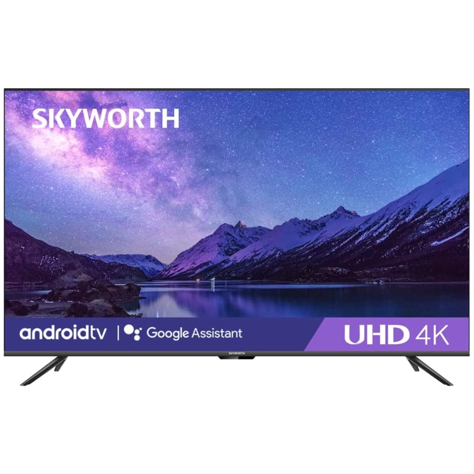 Skyworth 75-Inch 4K UHD Android Smart LED TV | 75SUC9300; HDR, Dolby Atmos, Google TV, Chromecast, Bluetooth