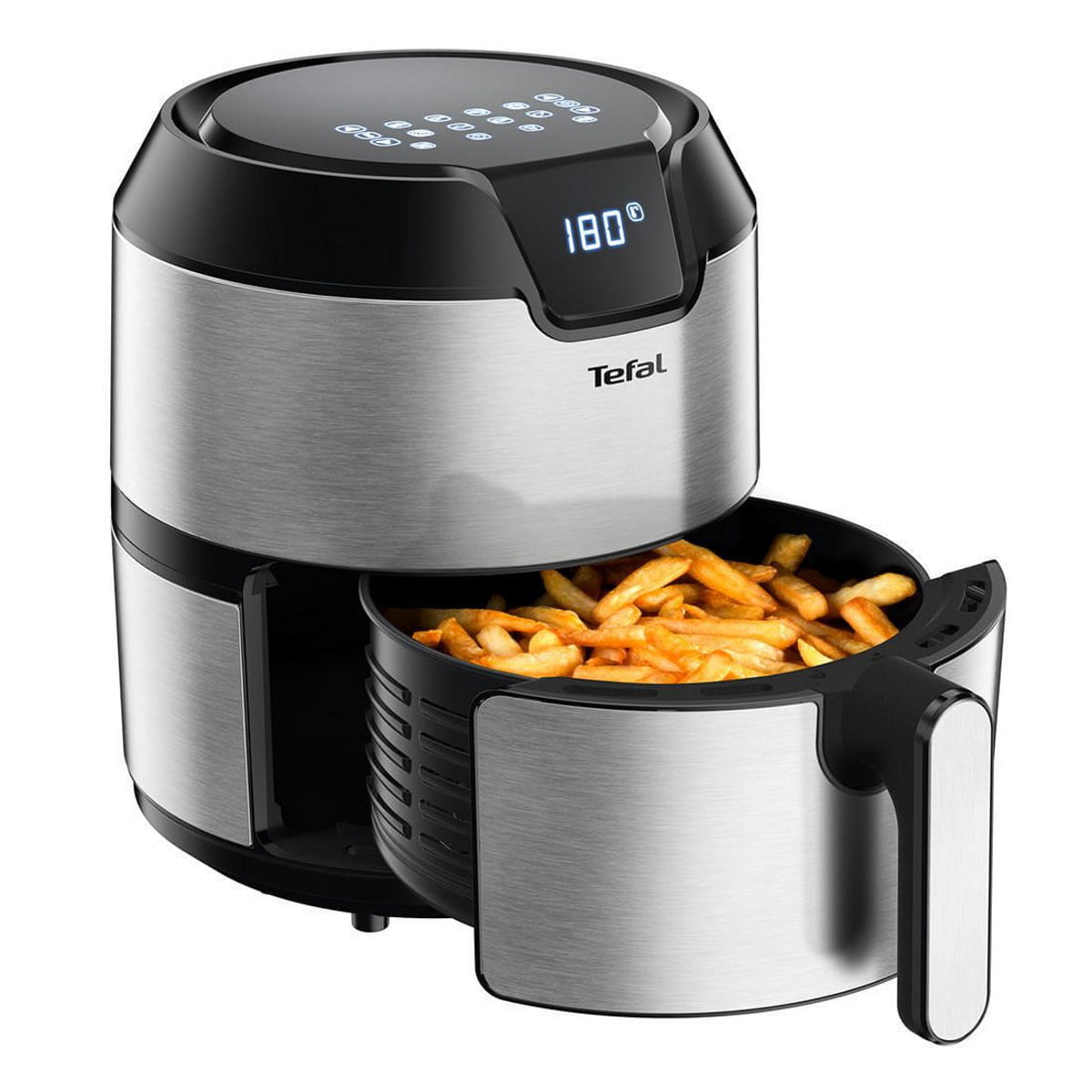 TEFAL Easy Fry Digital Interface 4.2 L Oil-less Fryer, Stainless Steel | EY401D27