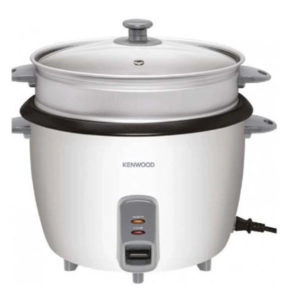 Kenwood 2-in-1 Rice Cooker, 2.8 Litre, 900 Watt | RCM69.AOWH