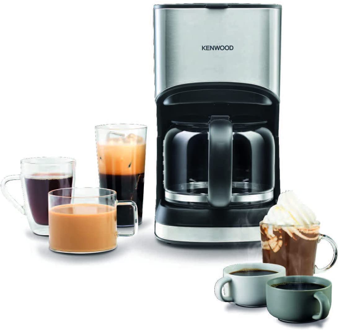 Kenwood Accent Collection Drip Coffee Maker, 12 Cups w/ Re-usable Filter | CMM10.000BM