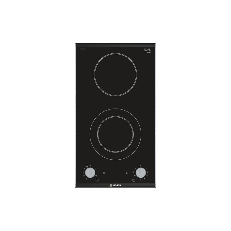Bosch Domino Electric Hob, 30cm 2 Burners Cooktop | PKF375CA1E