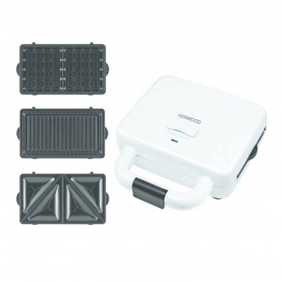 Kenwood 3-in-1 2-Slice Sandwich Maker + Grill | SMP84.AOWH
