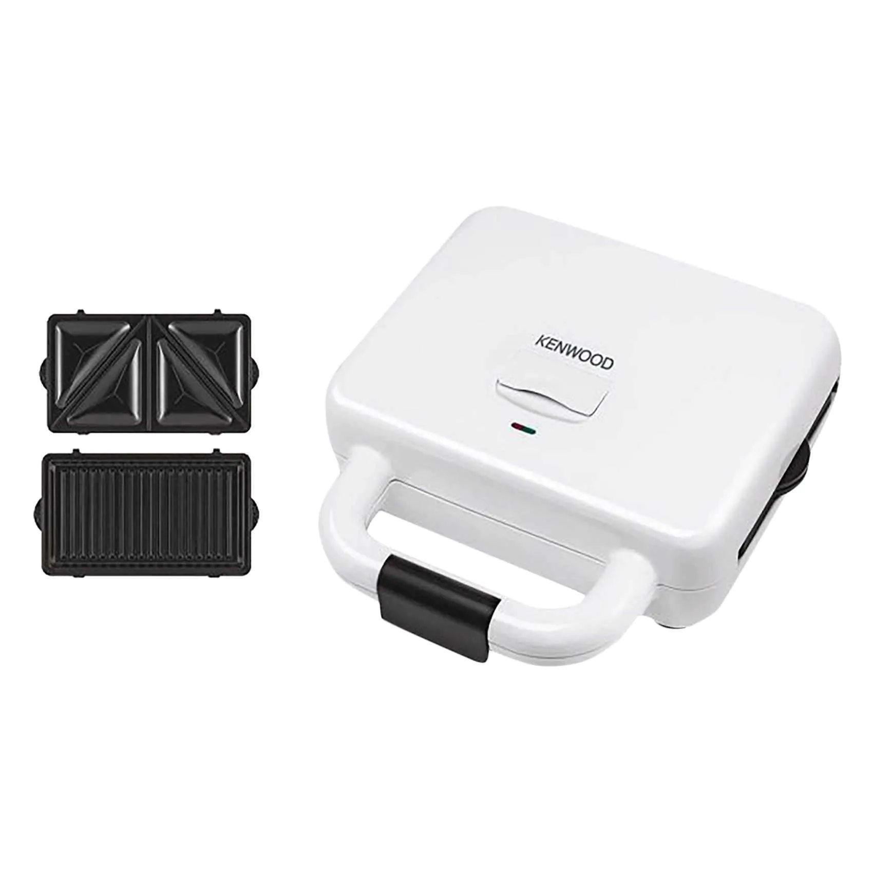 Kenwood 3-in-1 4-Slice Sandwich Maker + Grill + Samosa Maker | SMP94.COWH