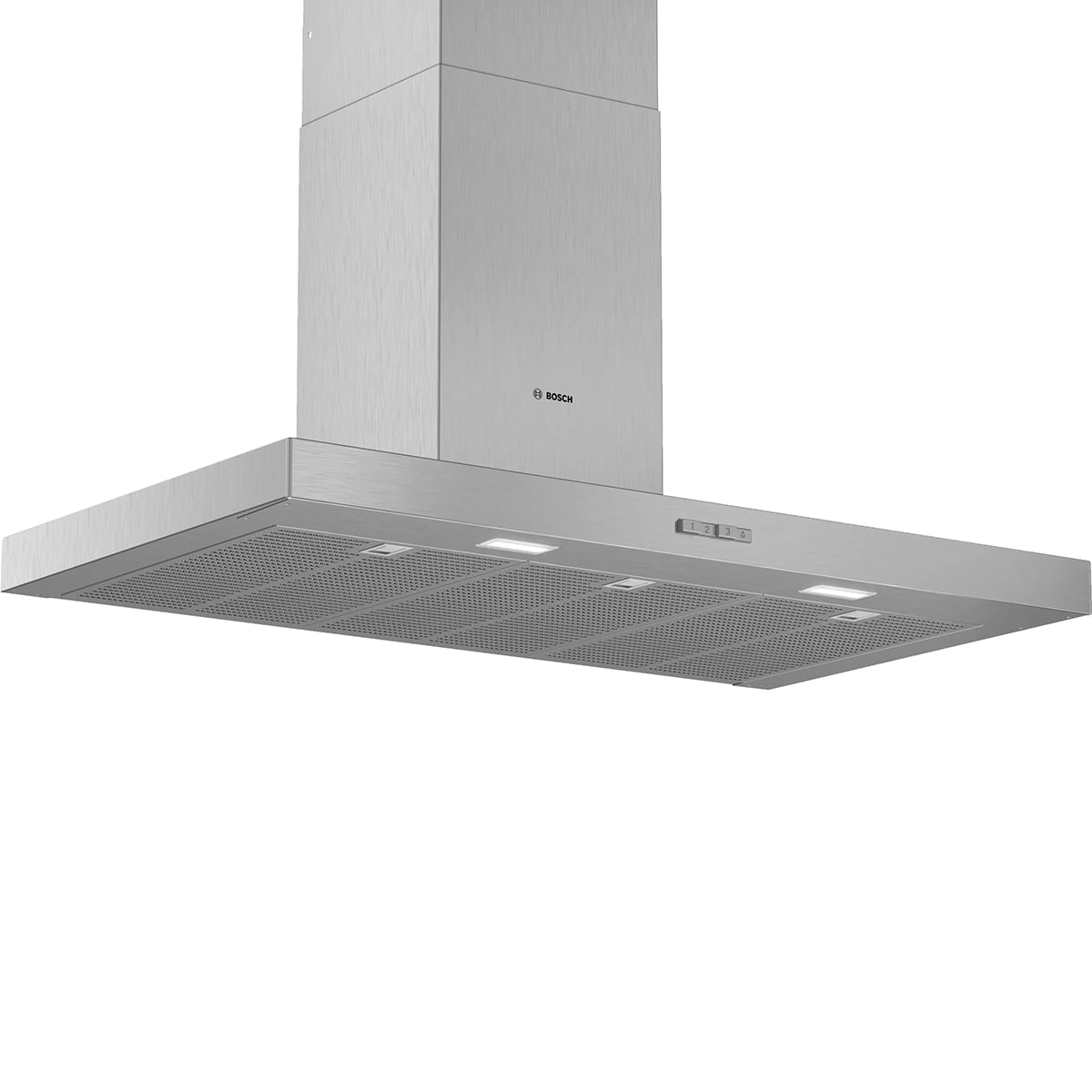 Bosch Serie 2, 90 cm, Wall-mounted Cooker Hood, Stainless Steel | DWB94BC51B