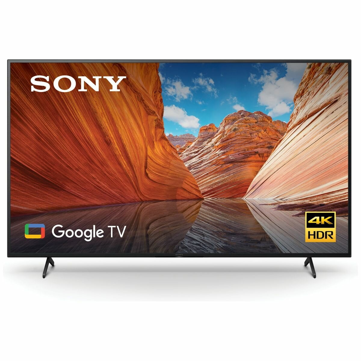 Sony Bravia 55-inch 4K UHD Smart LED TV, Google TV, KD55X75K; Built-in Wi-Fi, HDR, Bluetooth, Built-in Chromecast, Dolby Atmos