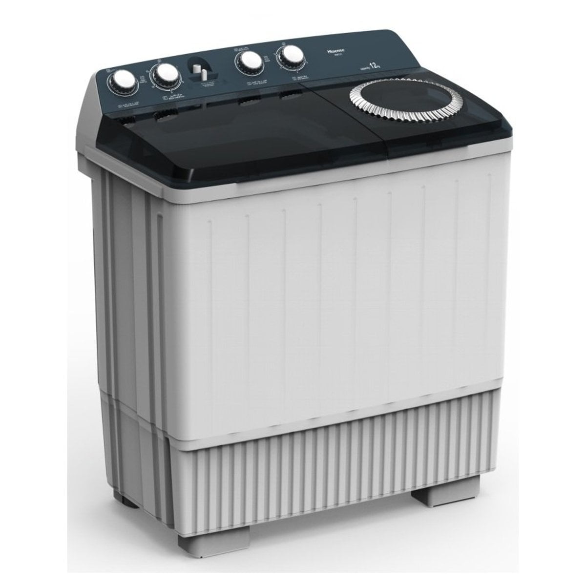 Hisense 12 Kg Twin Tub (Top Load Semi Automatic) Washing Machine, WSBE121