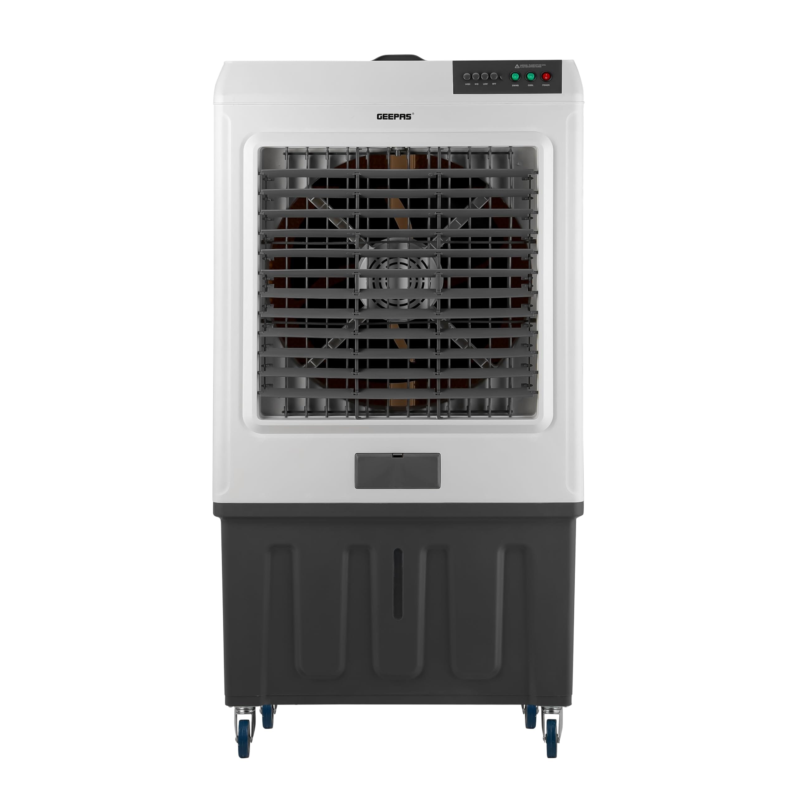 Geepas 100 L Air Cooler- GAC16019, with Ice Box Technology, 3 Wind Speed | Left, Right, Up and Down Swing