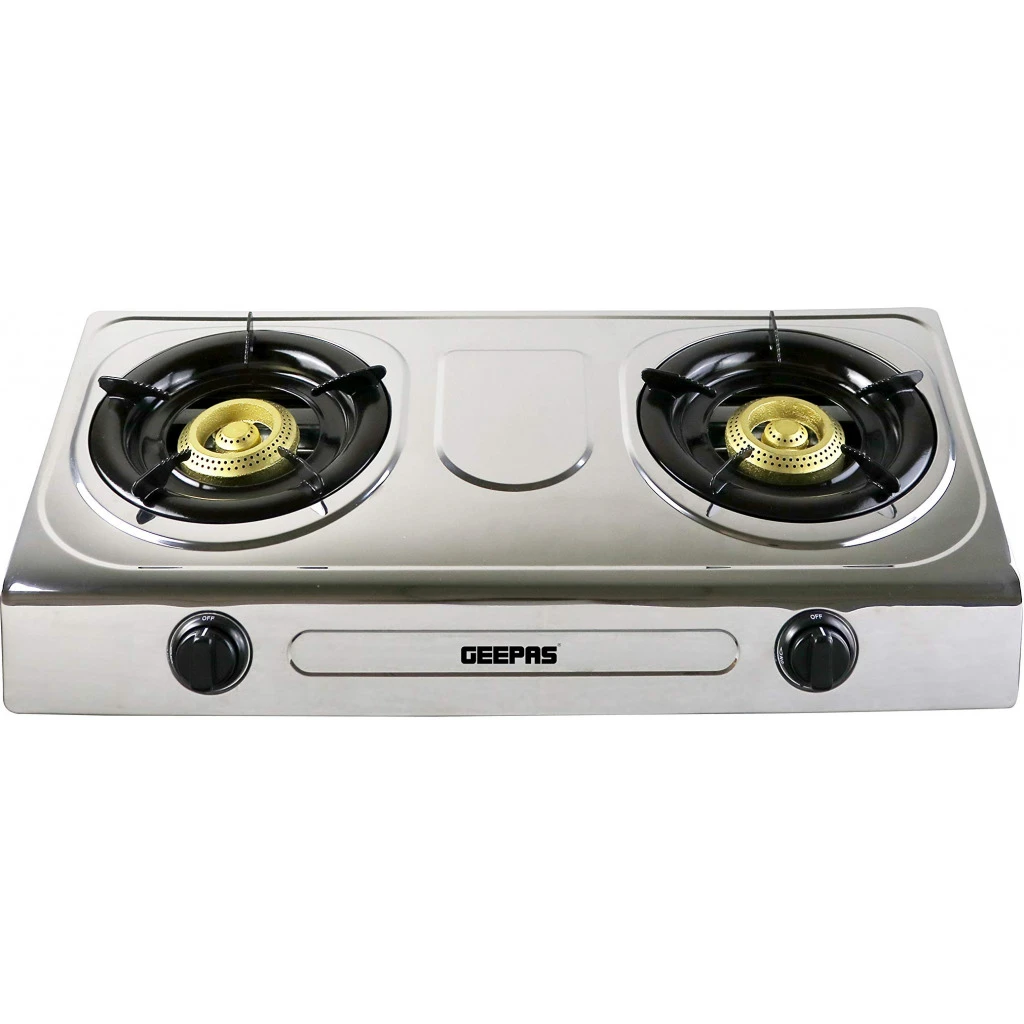Geepas 2-Burner Gas Stove with Auto Ignition, GK5605