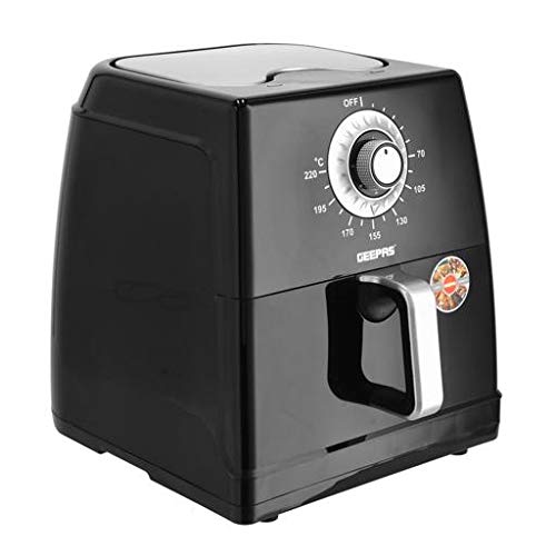 Geepas 8 Litre Air Fryer w/ Non-Stick Basket, 1700W | GAF37520