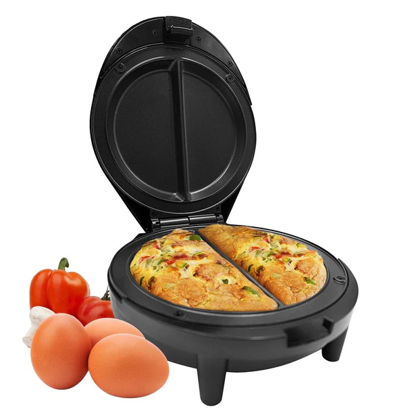 Geepas Two Slice Omelette Maker and Egg Fryer | GOM36535