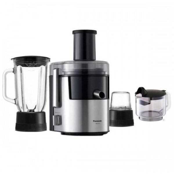 Panasonic 3-in-1 Juicer: Extractor, Blender & Grinder, 800 Watts, MJDJ31