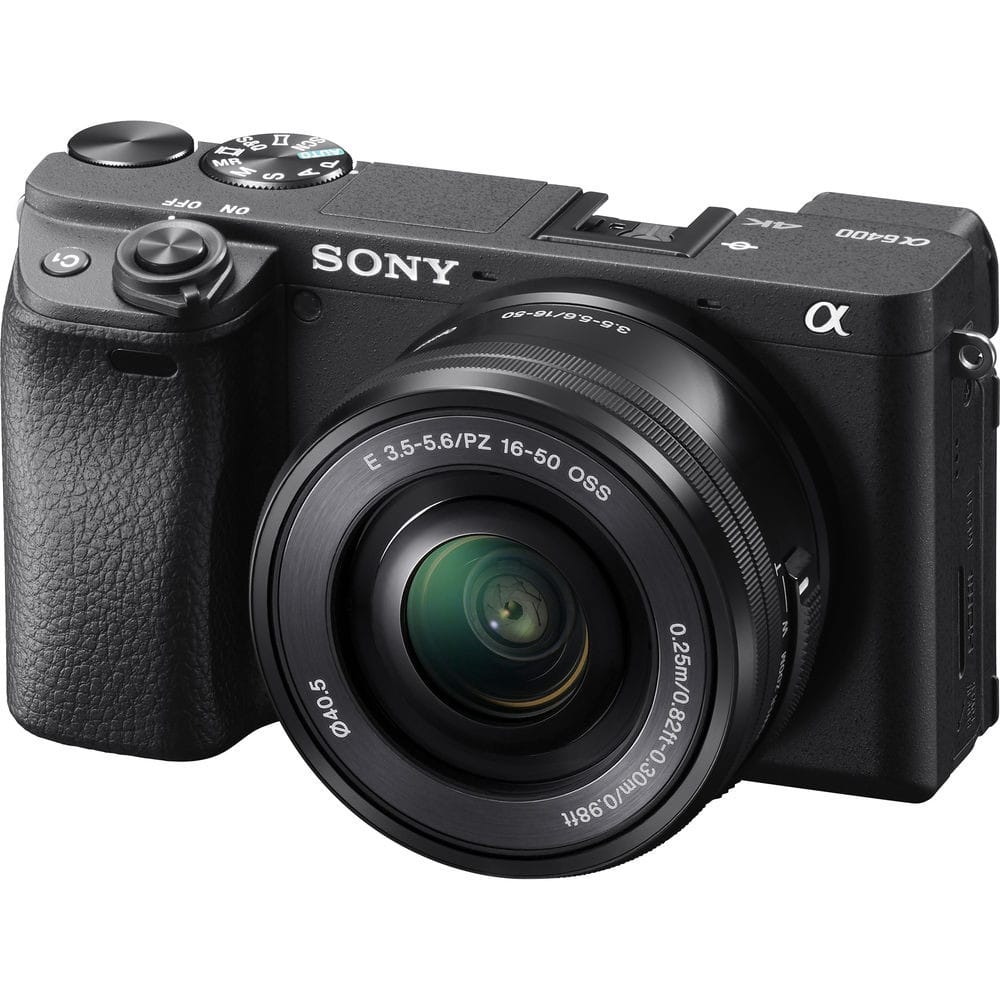 Sony Alpha a6400 Mirrorless Camera: ILCE6400L with EP Z 16-50mm F3.5-5.6 OSS