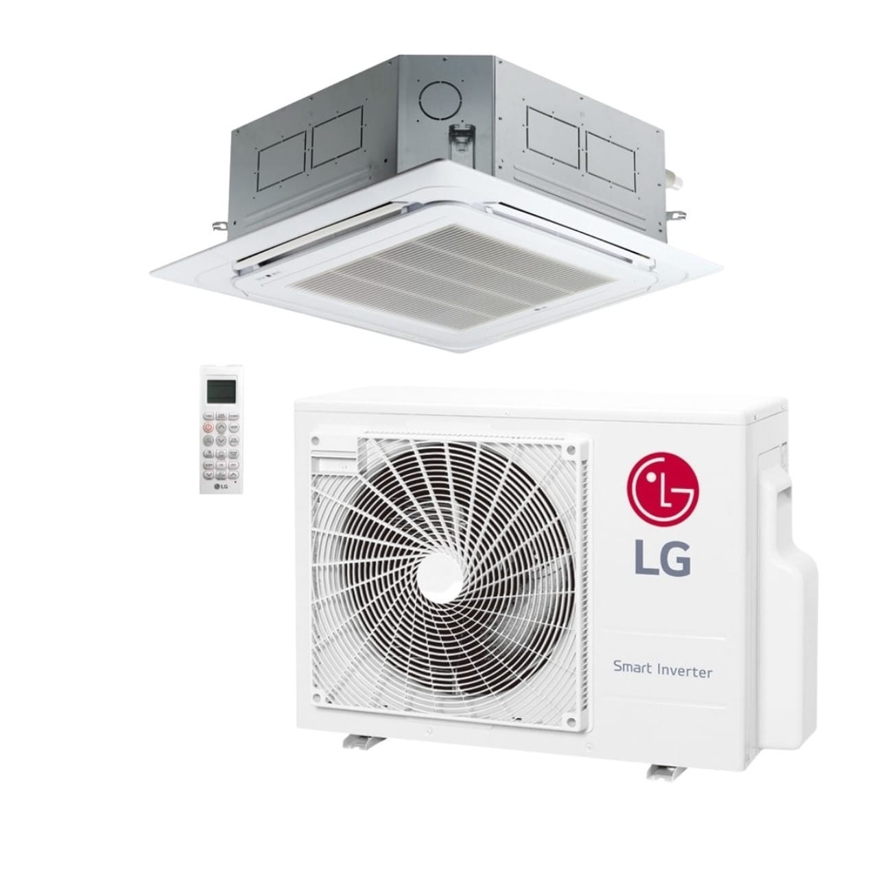 LG 24000 BTU Ceiling Single Cassette Inverter Air Conditioner