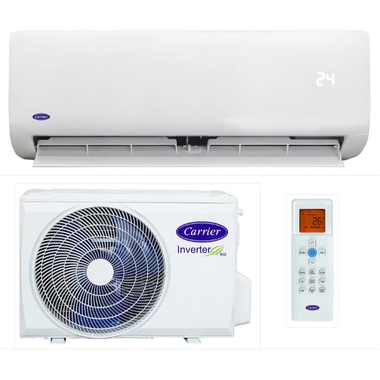Carrier Midwall Split Unit Air Conditioner, R32 w/ Smart Inverter System