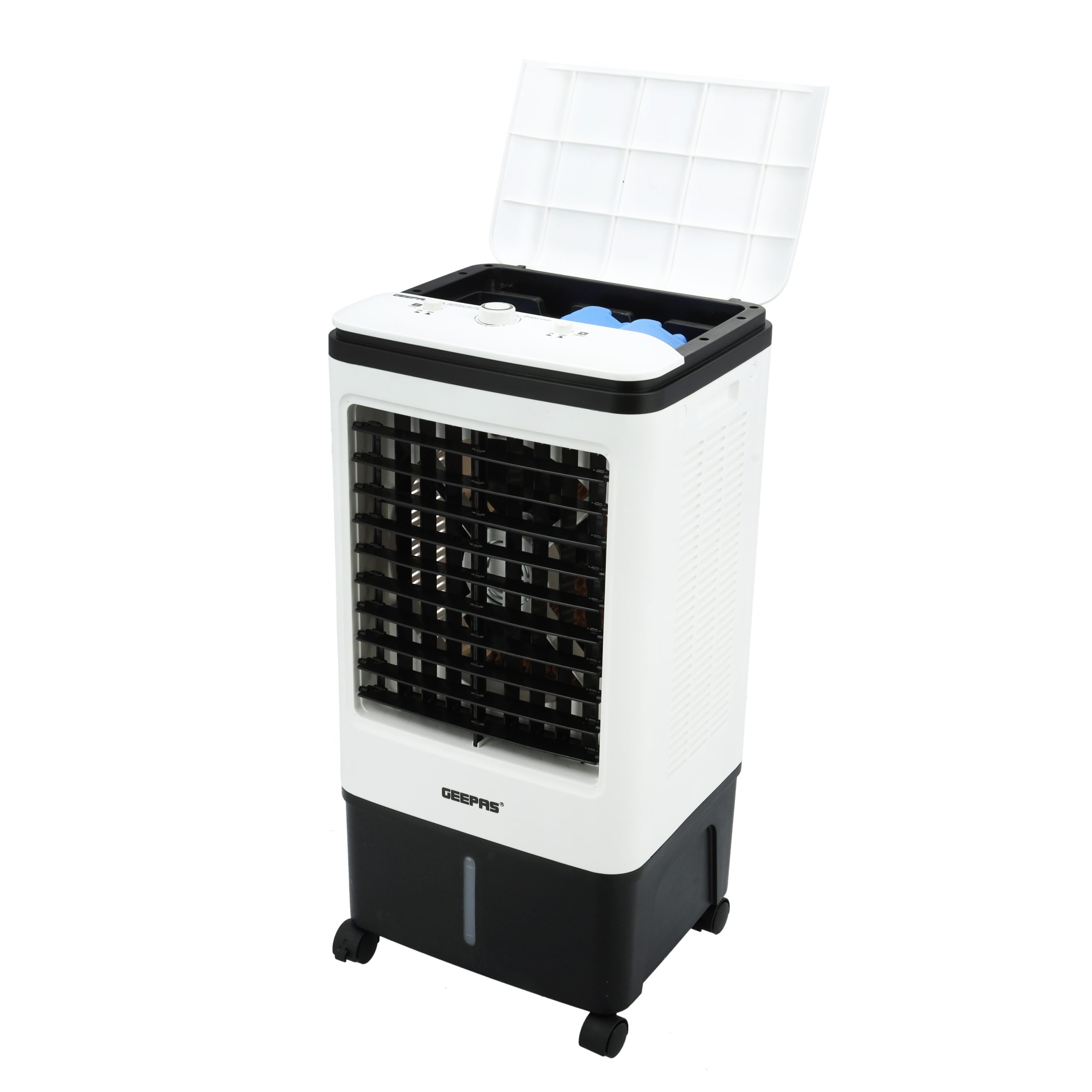 Geepas Air Cooler Evaporative, 20L, 3 Speed, 3 Wind Modes, 4Pcs Ice Box | GAC9576N