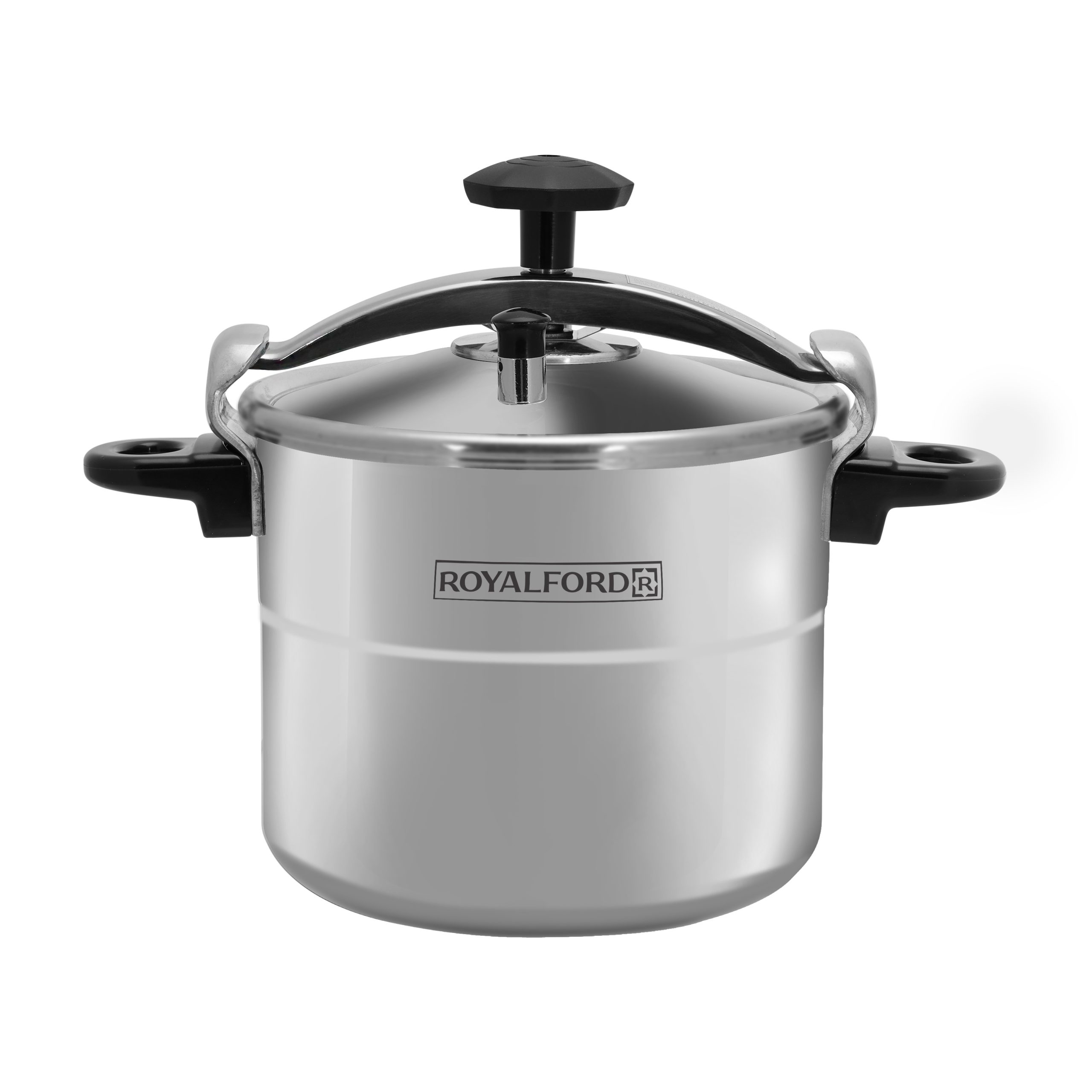 Royalford Aluminium Pressure Cooker, 11 Litres, RF355