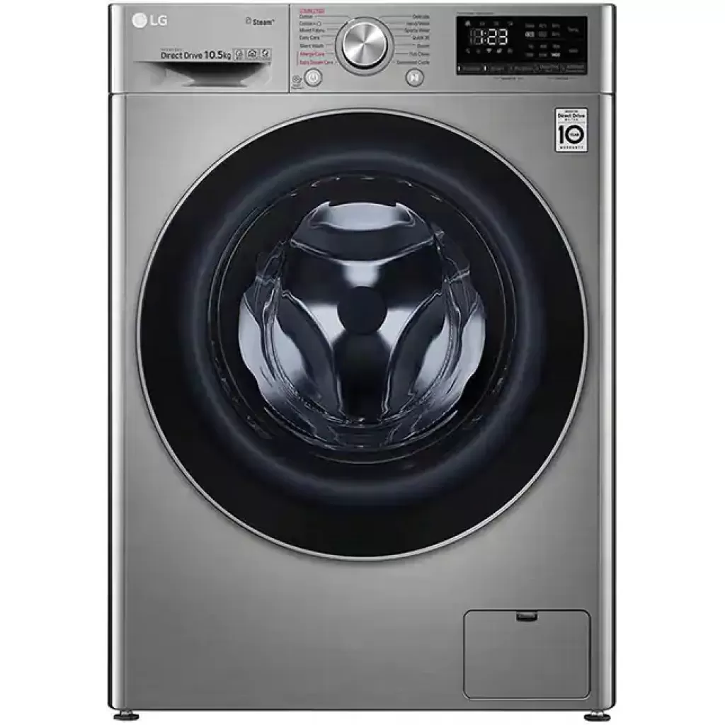 LG 10.5kg | Vivace Front Load Washing Machine | AI DD™ | Steam™ | ThinQ™ | F4V5RYP2T