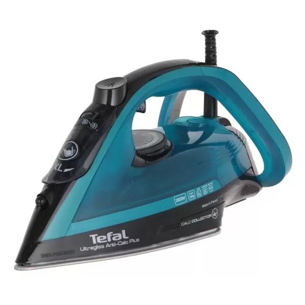 Tefal Ultragliss Plus Steam Iron 2800W, FV6832M0 Aqua