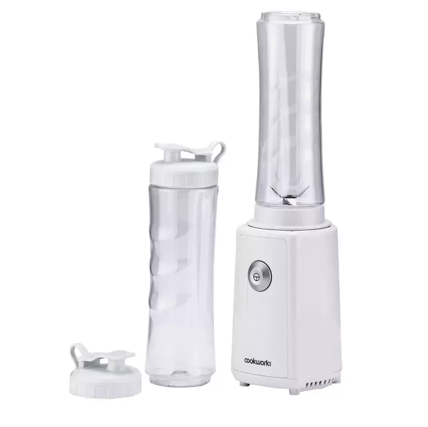 Cookworks 2-Piece Personal Blender & Smoothie Maker, 300 Watt